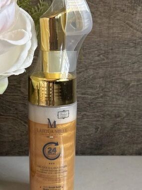 24K Gold Lava Foam Facial cleanser by Latoua Mille